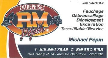 Logo de Entreprise R.M. Pépin inc.