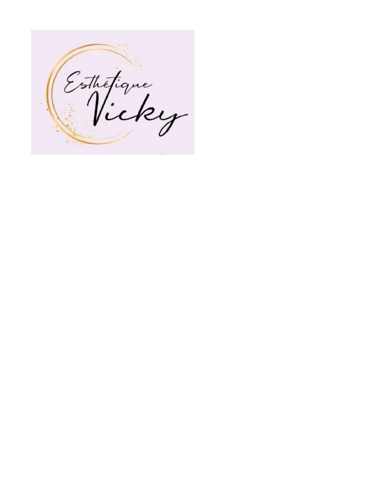 Logo de Esthétique Vicky